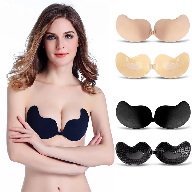 Sexy Women's Bra Invisible Pus - огляд і ціна Strapless Bra Adhesive