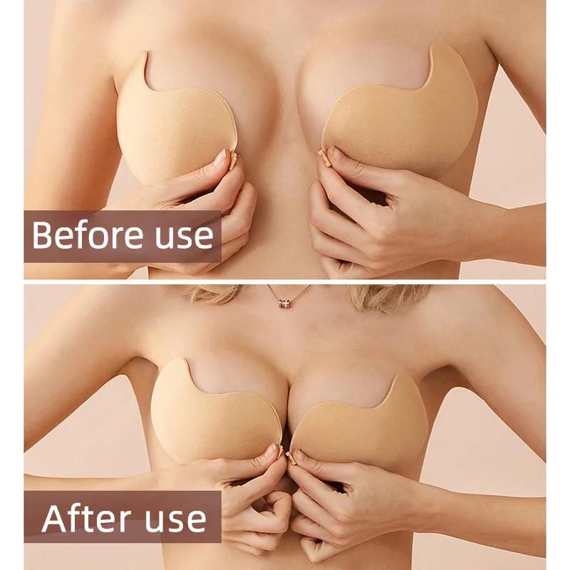 Sexy Women's Bra Invisible Pus - огляд і ціна Strapless Bra Adhesive